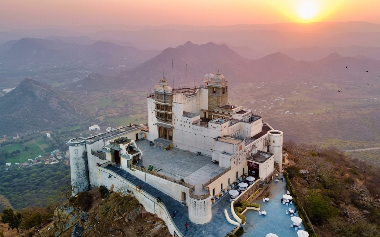 Watch the Sunset from Monsoon Palace (Sajjangarh)