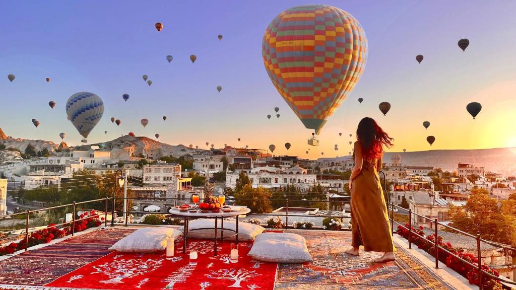 Above the Balloons' itinerary card — balloons, cave churches and valleys, Cappadocia Türkiye — Orchid Vacation