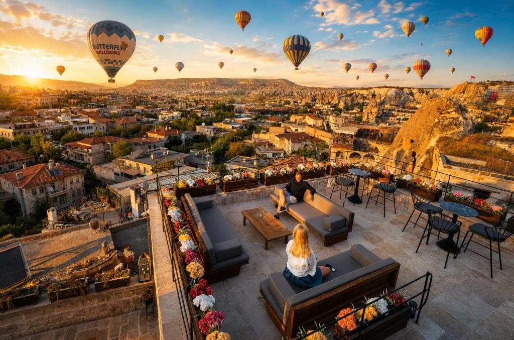 Cappadocia Family Vacation Package' itinerary card — Göreme museum and Derinkuyu city, Türkiye — Orchid Vacation