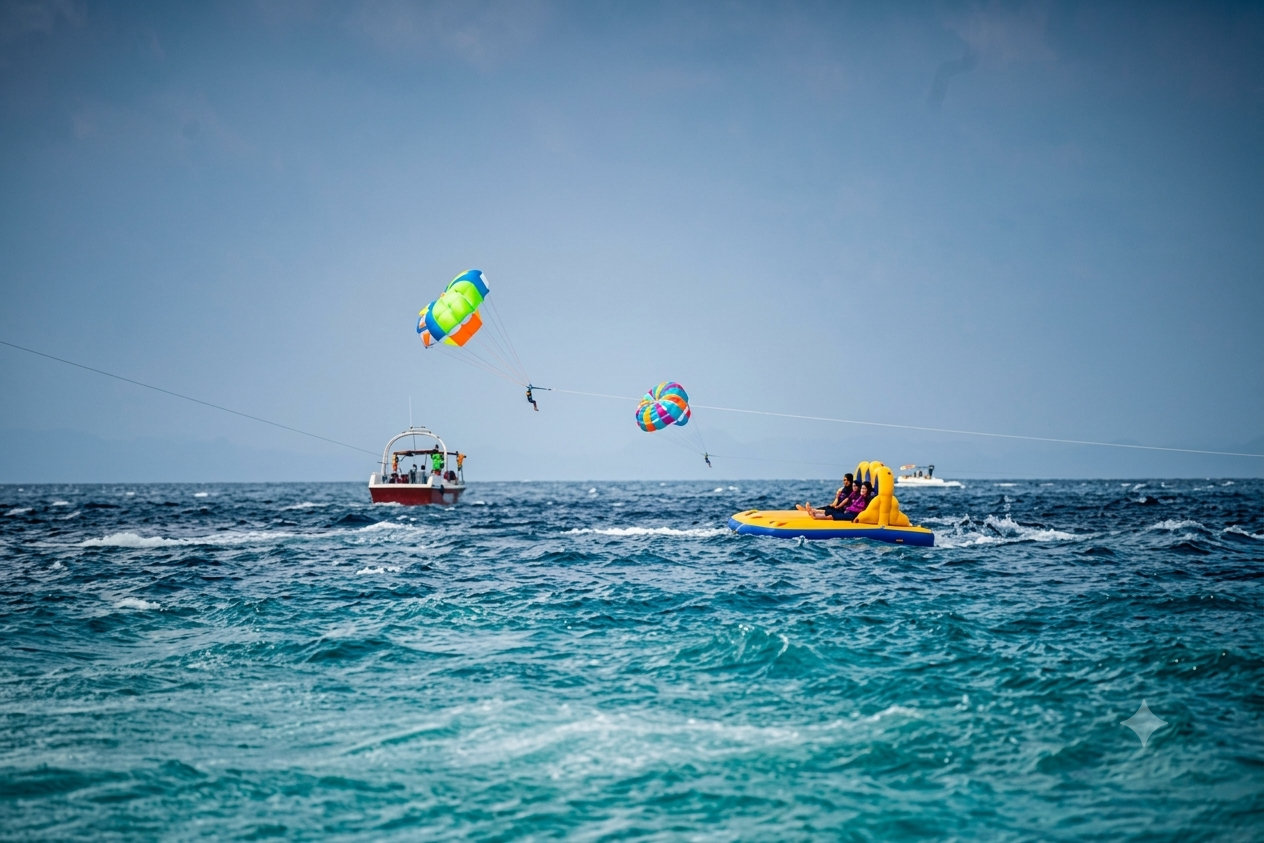 Enjoy Water Sports at Kalpeni Island