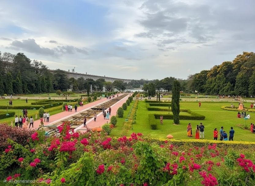 Stroll Through Brindavan Gardens