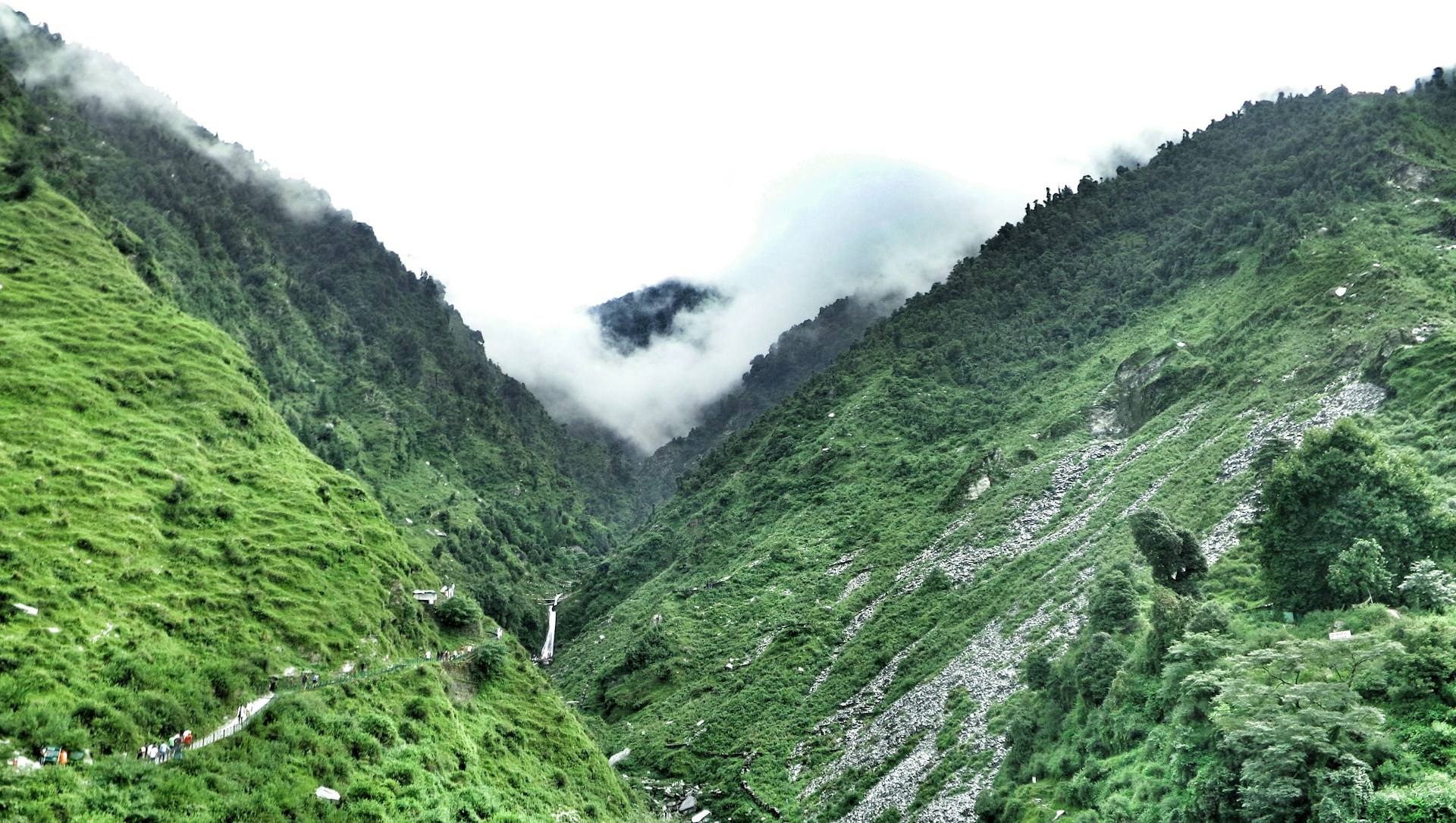 Relax at Bhagsu Waterfall