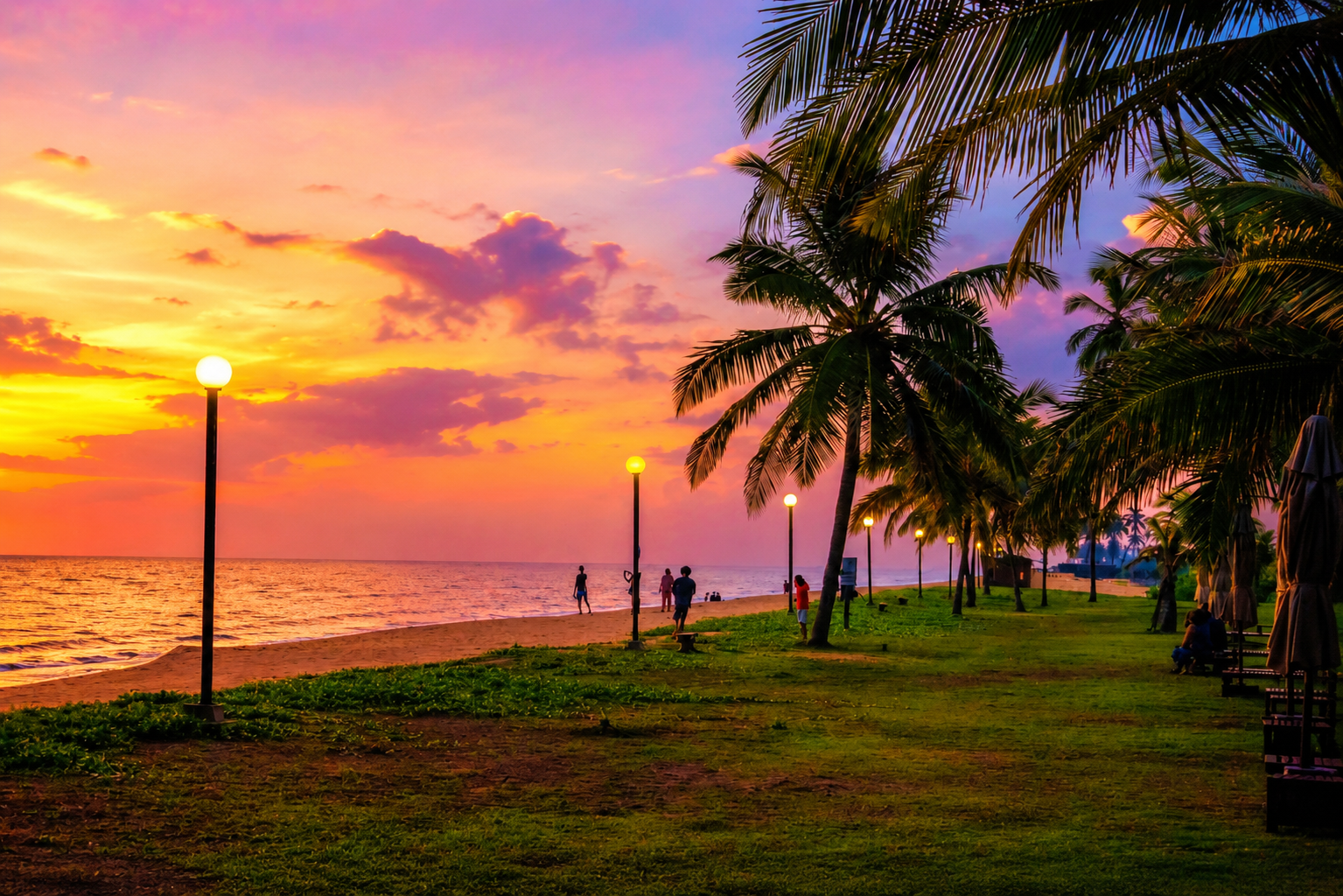 Relax at Promenade Beach
