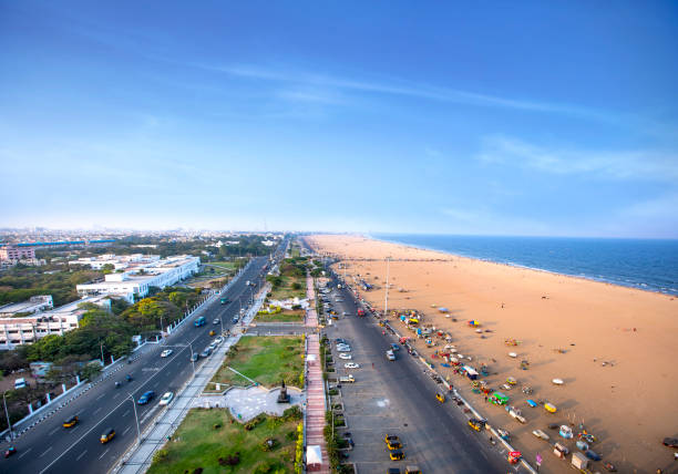 Walk Along Marina Beach