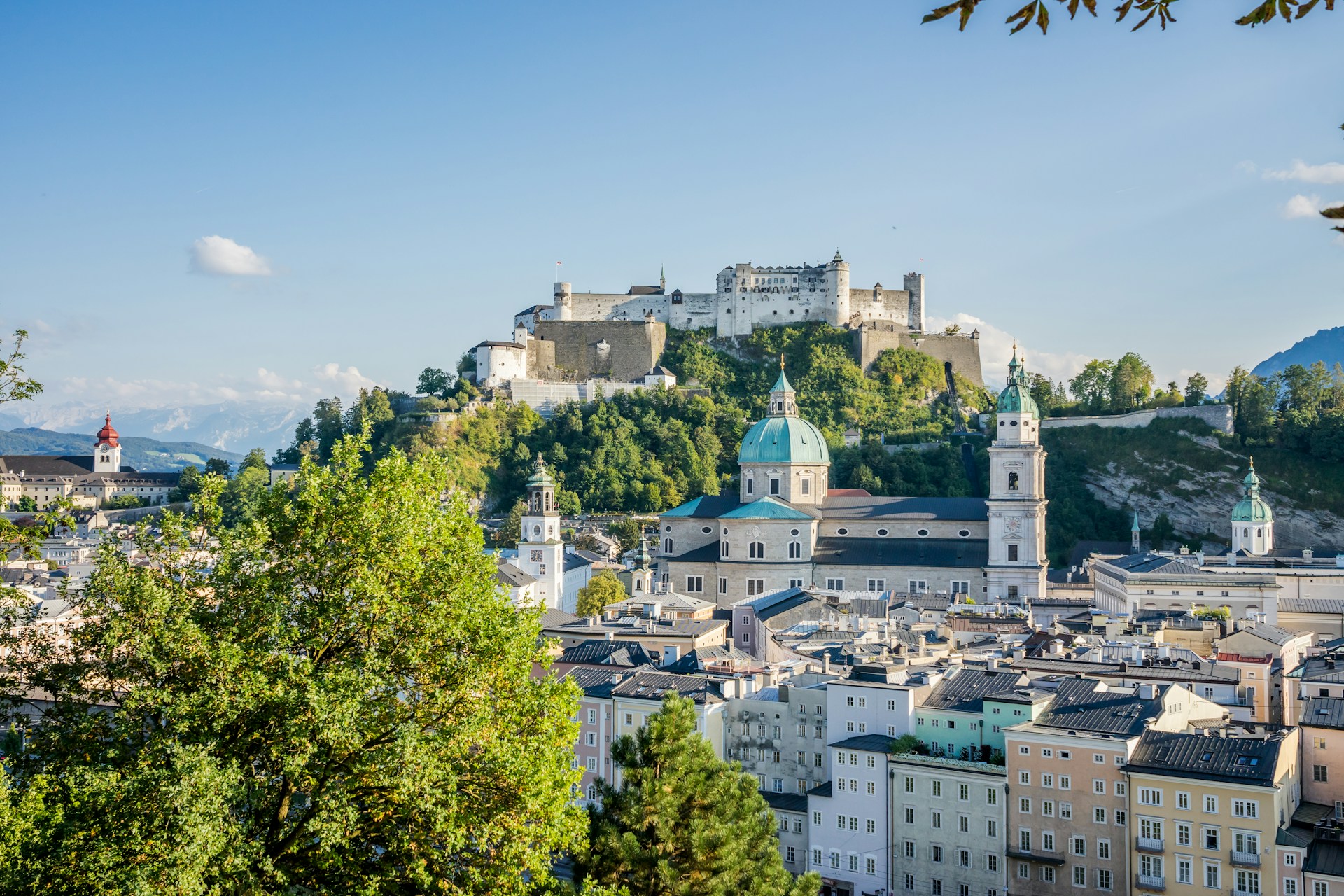 Salzburg & Hallstatt Holiday Package' itinerary card — Salzburg and lakeside Hallstatt, Austria — Orchid Vacation