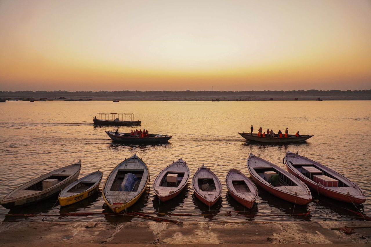 Take a Sunrise Boat Ride on the Ganges