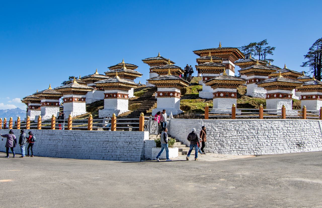 Enjoy the Mountain Views at Dochula Pass