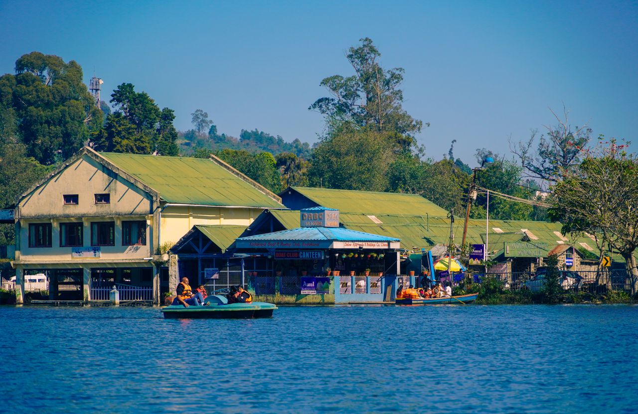 Boat at Kodaikanal Lake
