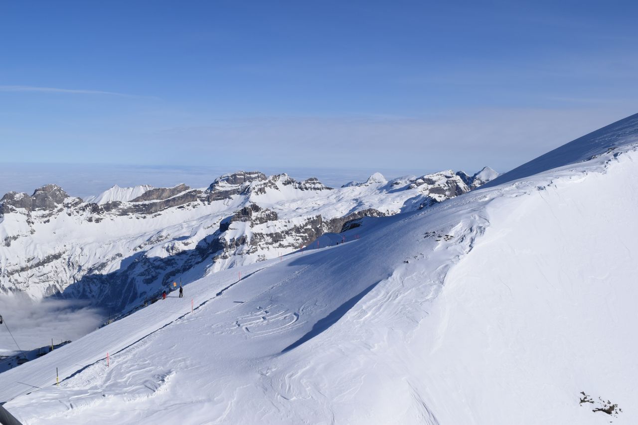 Play in the Snow at Mount Titlis