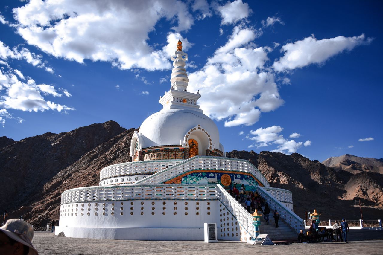 Visit Shanti Stupa