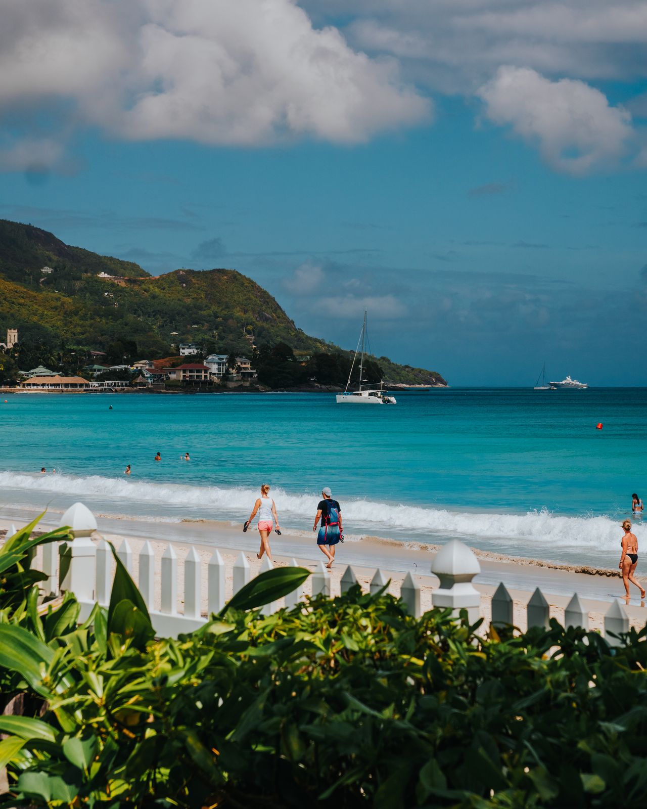 Relax at Beau Vallon Beach