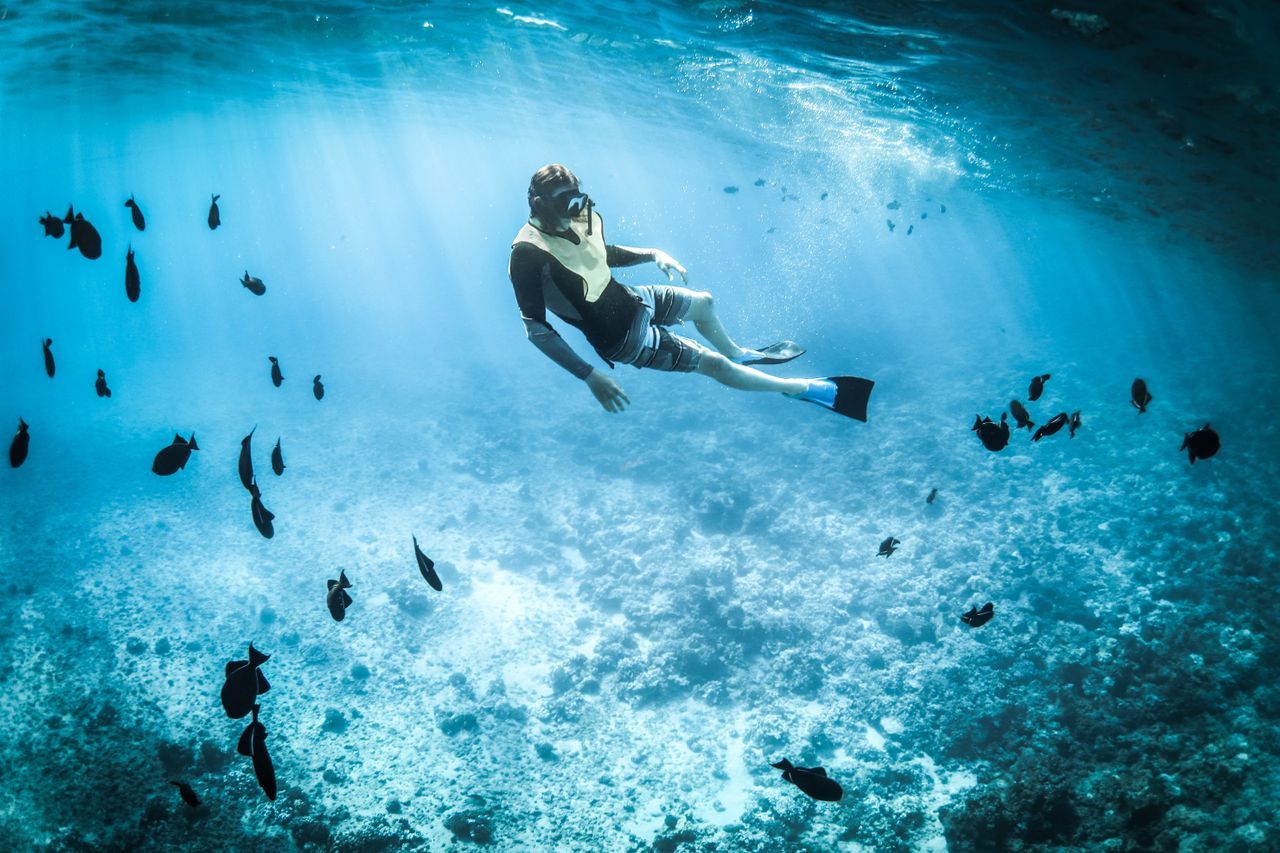 Snorkeling & Diving at Thunderball Grotto