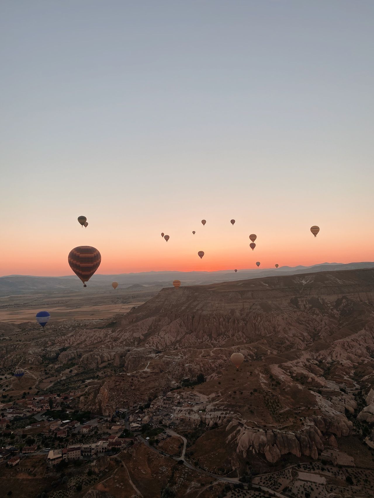 Hot Air Balloon Ride at Sunrise