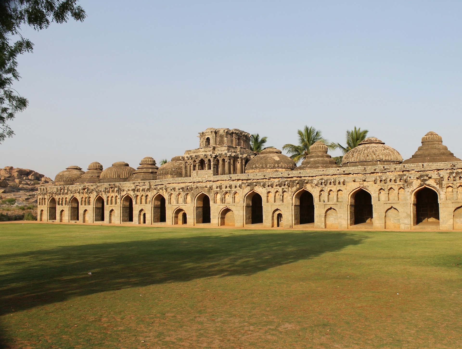 Visit the Elephant Stables & Lotus Mahal